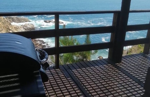 Tunquen Cabin | Oceanfront Apartment Estudio Acantilado