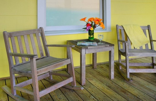 Wrightsville Beach Cottage | Oceanfront Beach House with Trailborn Surf & Sound pool & beach access.