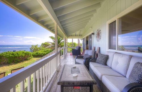 Anahola House | Oceanfront Beach House - Spectacular Views & Privacy