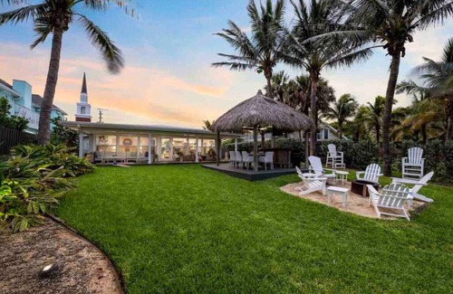 Cocoa Beach Apartment | Oceanfront Cocoa Beach Vacation Home | Private Beach, Tiki Bar & Family Fun