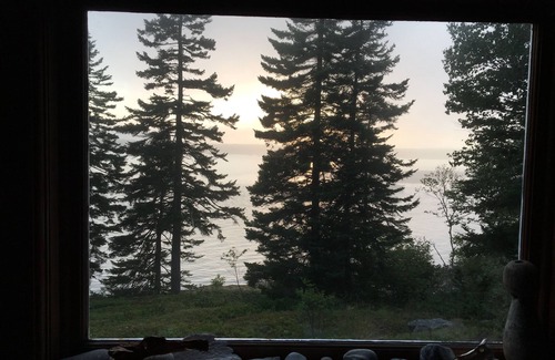 Milbridge Cottage | Oceanfront Cottage in Downeast Maine with solar power: Two Jetties Cottage