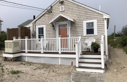 East Sandwich Cottage | Oceanfront Cottage on private beach! Available for 4 night stays in Fall 2025!