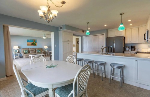 New Smyrna Beach Condo | Oceanfront Ground-Floor Retreat on No-Drive Beach | Peace & Comfort