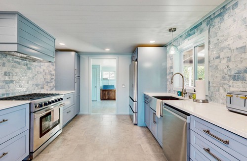 Hancock House | Oceanfront home on private island with amazing view & beach access - 1 dog OK