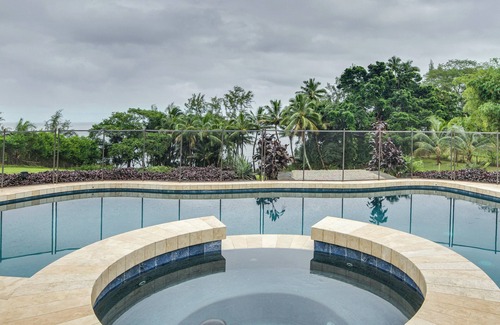 Papaikou House | Oceanfront Home w/Pool, Gazebo Access in Papaikou