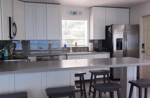 Summerland Key House | Oceanfront house private beach & protected dockage for up to 36' boat