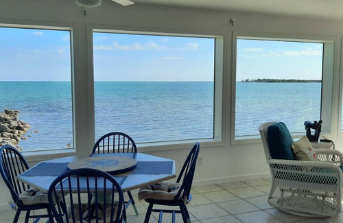 Summerland Key House | Oceanfront house private beach & protected dockage for up to 36' boat