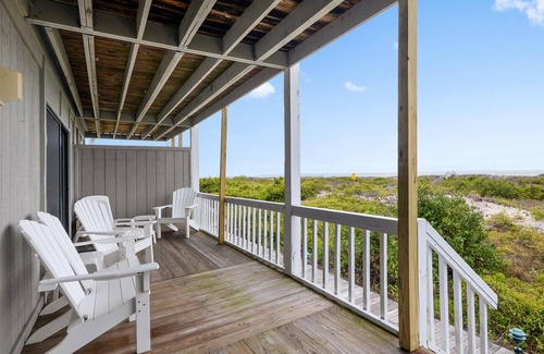 Oceanmarsh Subdivision Condo | Oceanfront, Huge Deck and Gorgeous View