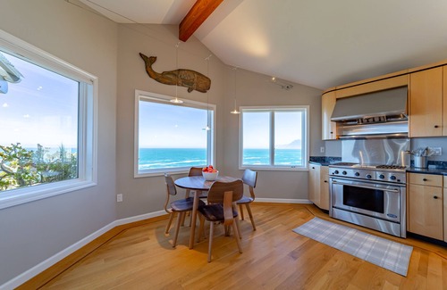 Shelter Cove House | Oceanfront Luxurious Home, Pet Friendly, Hot Tub, Fly In and Walk from Airstrip