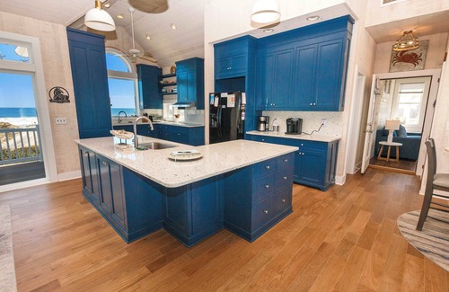 Corolla House | OCEANFRONT, Ocean views! Wild Horses! Private Pool, Hot Tub! 4x1467, Dixie Sandcastle