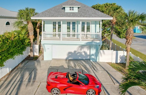 Ambersand Beach House | Oceanfront Octagon Beach House and Dock Sunrise and Sunset Ocean to River Lot