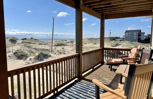 Corolla House | Oceanfront, secluded, private pool. Accessible only by 4x4 vehicle