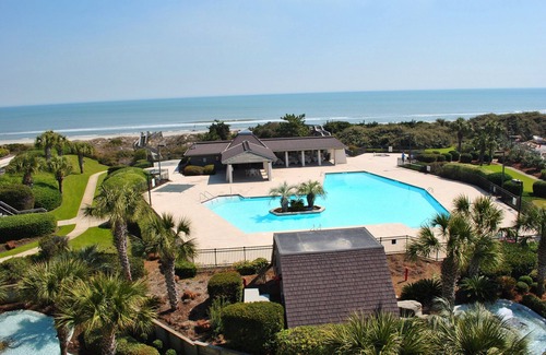 Litchfield by the Sea Condo | Oceanfront townhome style condo with direct ocean views within Litchfield By the Sea.