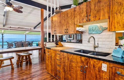 Kahaluu Bay House | Oceanfront Tranquility at Hale Maluhia, Kona Coast