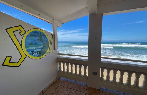 Rio Grande House | Oceanfront Two Side-by-Side Houses Sleeps 18 Near Rincon w/Private Beach Access