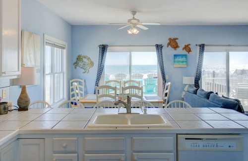 Village of Stump Sound House | Oceanfront home with a pool, tennis, beach access, all new appliances