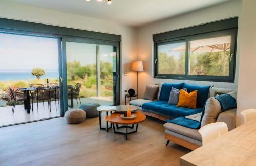 Pylos-Nestoras Villa | Oceanfront Villa Elaia Private Pool & Panoramic Views