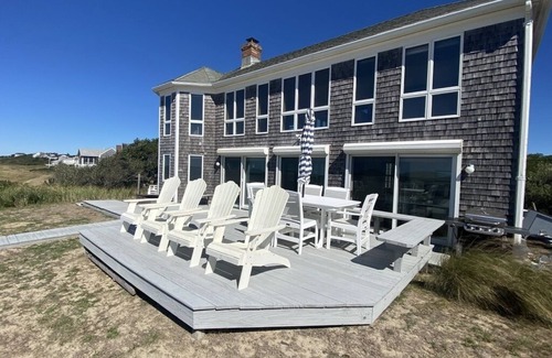 North Eastham House | Oceanfront w/Private Stairs to Beach and Spectacular Sunsets!