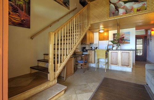Hana Condo | Oceanview #206 at Hana Kai Maui - Lofted Studio, Upper floor, Great View!