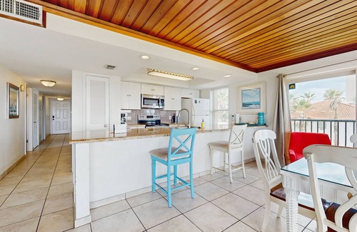 South Padre Island Condo | Oceanview Condo with Shared Pool Near Beach, Restaurants, Schlitterbahn