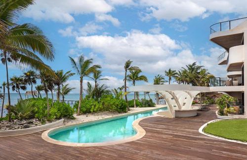 Tulsayab Apartment | Oceanview PH studio at Tankah Bay