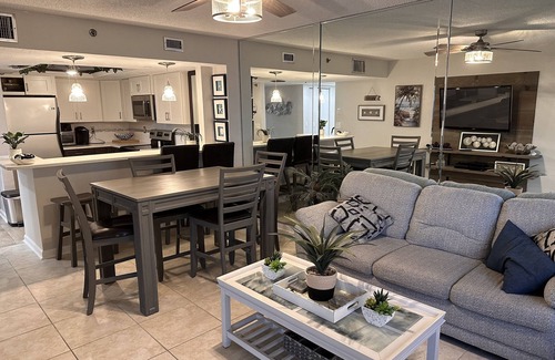 Daytona Beach Shores Condo | Oceanview, beautifully furnished 2BD/2BA condo directly on the beach