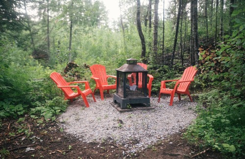Blue Sea Cabin | Off-Grid Romantic A-Frame Nestled in Nature in Beautiful Blue Sea, QC