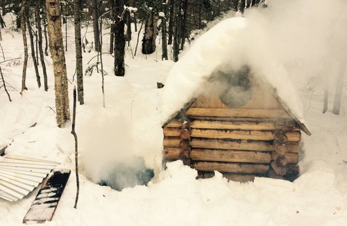 Labelle Cabin | Off the Grid log Cabin in 100 Acres