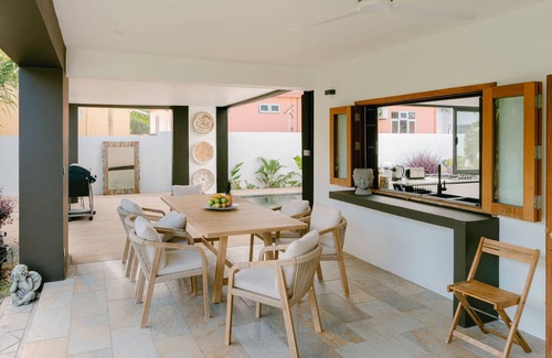 Trou aux Biches House | Okalm Villas, 150 meters from the beach with garden and swimming pool