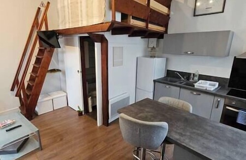 Arras Apartment | Old Arras studio with mezzanine