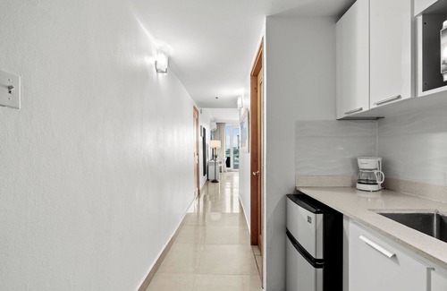 Puerta de Tierra Apartment | Old San Juan | Oceanview Studio | Balcony with Ocean View | Pool