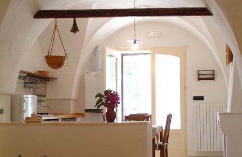 Fasano House | Old stables in historic farmhouse in panoramic position between sea and hills