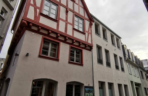 Mainz-Bingen Apartment | Old Town Quarter - Up to 4 or up to 16 Guests- Medieval Charm with Castle View