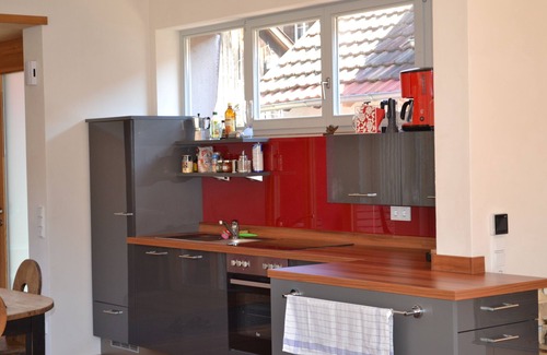 Hausen im Wiesental House | Old wash house in a listed residential complex with a modern extension
