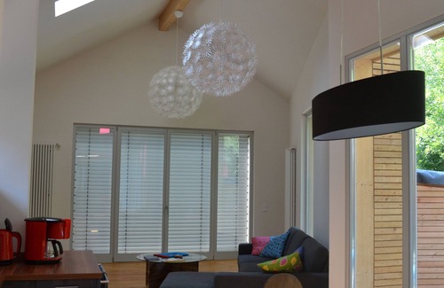 Hausen im Wiesental House | Old wash house in a listed residential complex with a modern extension