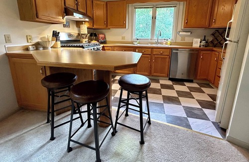 Harbor Springs House | Oldie but a goodie! Family & pet friendly home - a mile to town & near Nub’s Nob
