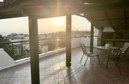 Nea Michaniona Apartment | Olga's Apartments Olympus and Garden view