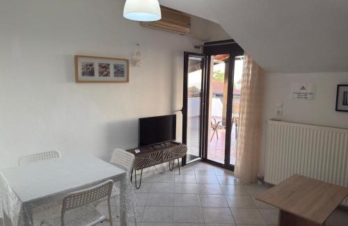 Nea Michaniona Apartment | Olga's Apartments Olympus and Garden view