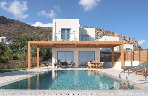 Piskopiano Villa | Olvios Villa I, with 35m² Pool & SeaViews