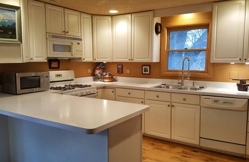Indianapolis House | ON 62-acre Broad Ripple park and a mile from Broad Ripple village.