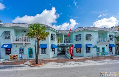 New Smyrna Beach Apartment | ON Flagler Avenue! Dog Friendly with Balcony and Parking Walk to the Beach!