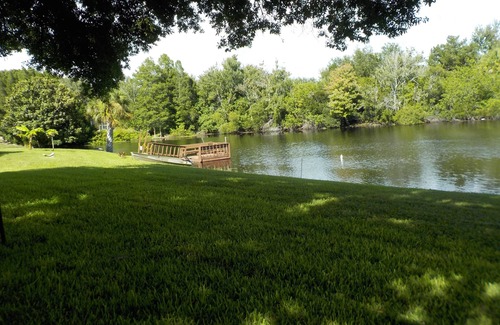Windsor Mill House | On quiet cul de sac, black bass fishing,. Gulf and golf nearby.