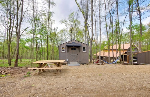 Blissfield Apartment | On-Site Trails to Mohican River: Tiny Home Retreat