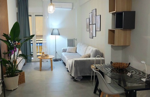 Korydallos Apartment | On the Metro Station Korydallos Apartment