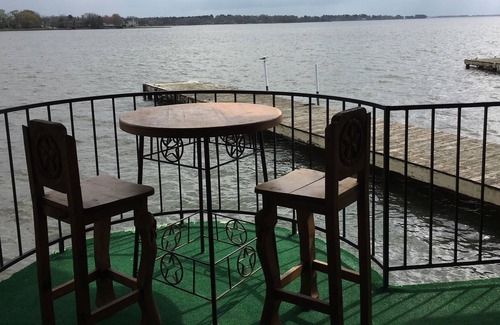 Seven Coves Condo | On the water just like being on a boat; but, you have a full bath and can BBQ!!