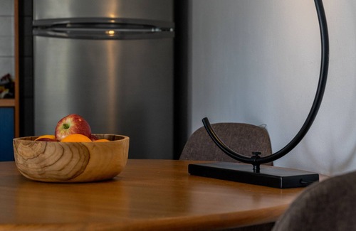 Santorini Apartment | One-Bedroom Apartment with Vineyard & Sea View