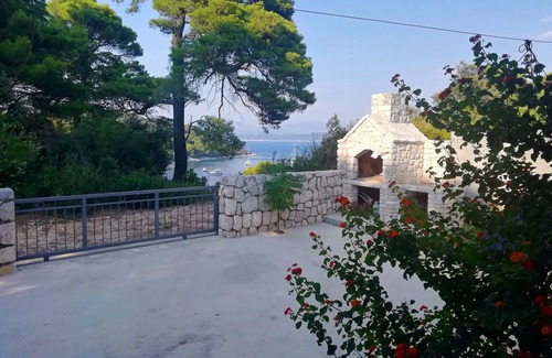 Kobas Apartment | One bedroom apartment with terrace and sea view Cove Saplunara, Mljet (A-4896-b)