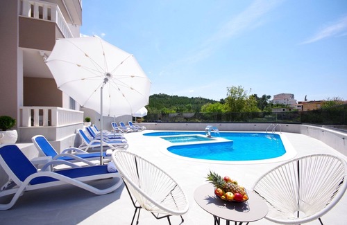 Promajna Apartment | One bedroom apartment with terrace and sea view Promajna, Makarska (A-21102-l)