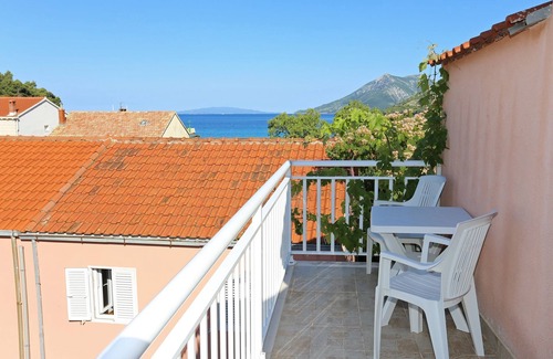 Zuljana Apartment | One bedroom apartment with terrace and sea view Žuljana, Pelješac (A-4576-a)
