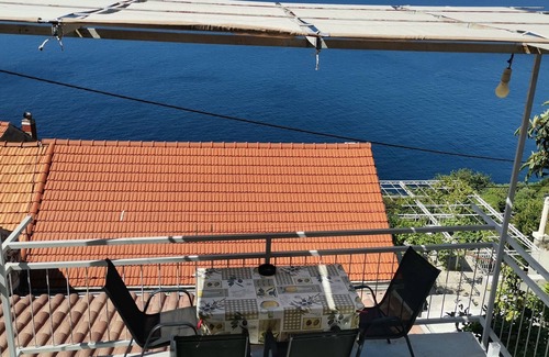 Podobuce Apartment | One bedroom apartment with terrace and sea view Borje, Pelješac (A-12507-a)